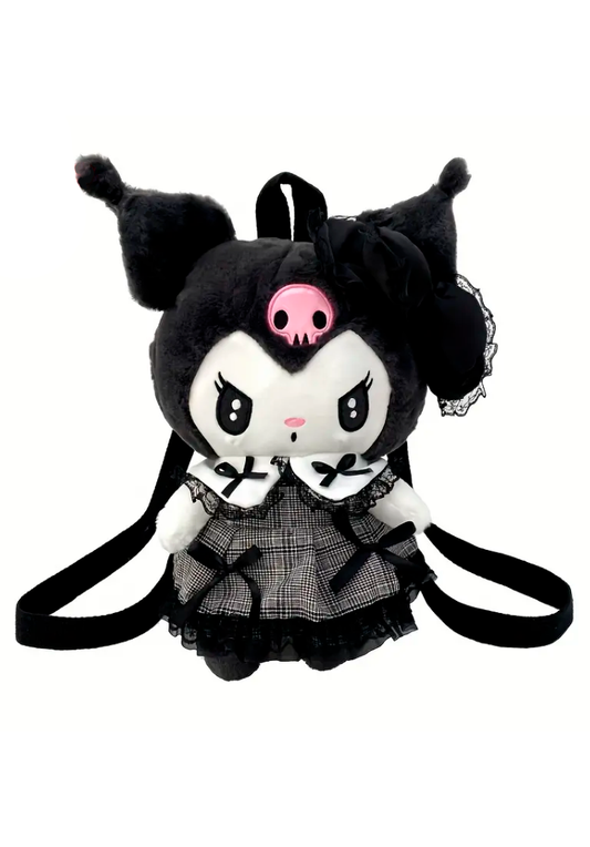 Mochila kuromi gris