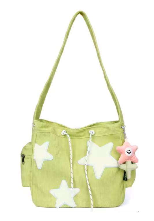 Bolso Estrellas verde