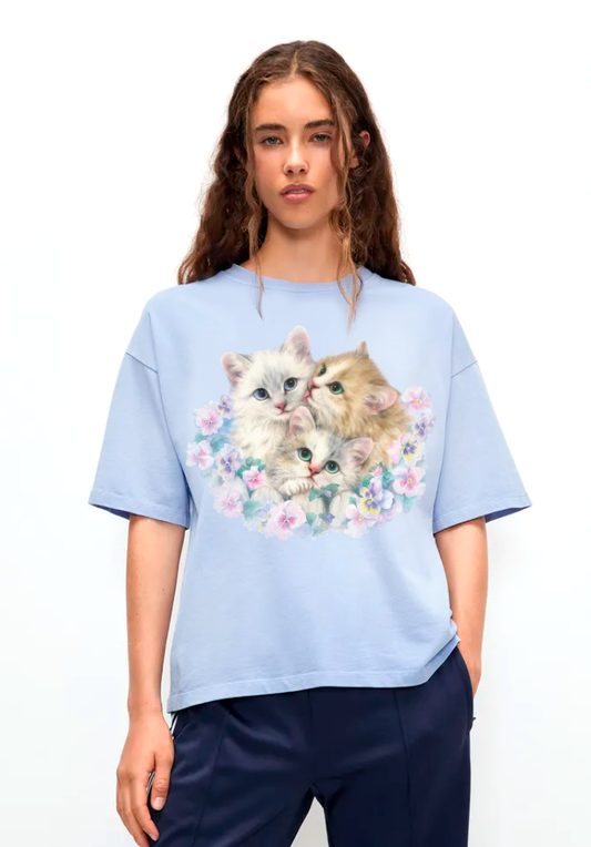 Polera Gatitos