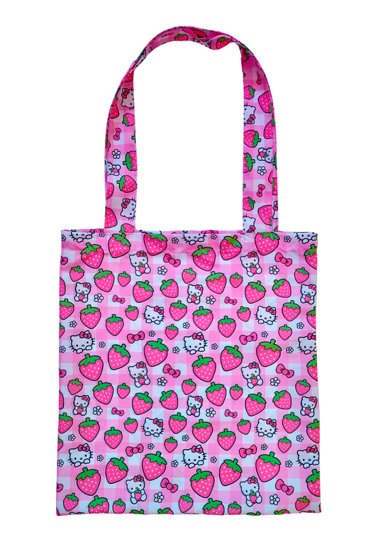 Tote bag Hello Kitty fresas